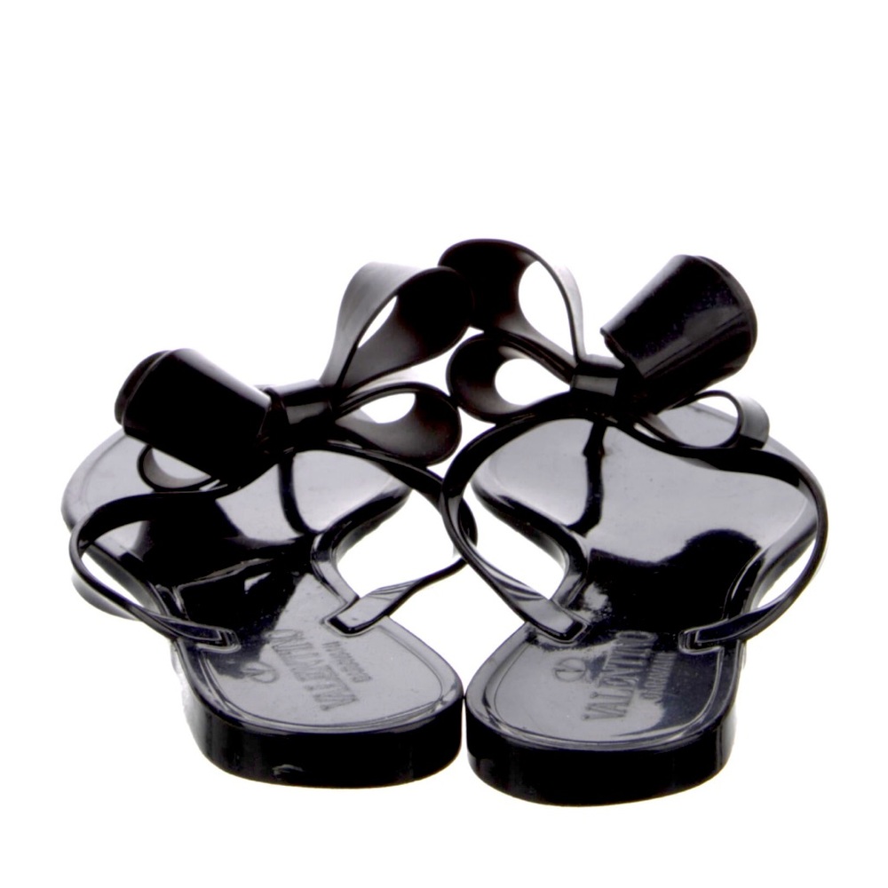 rubber jelly valentino sandals